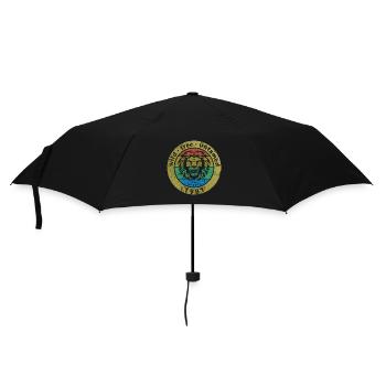 44. Geburtstag Wild, free & untamed since 08/1981 - Umbrella (small) - black - Front