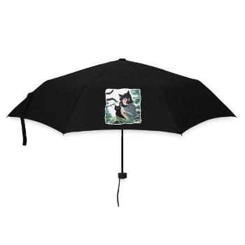 Anime / Comic / Japanese / Animation / Cartoon - Umbrella (small) - black - Front