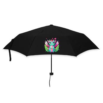 Colorful Dragon - Umbrella (small) - black - Front