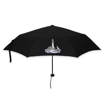 Lighthouse - Umbrella (small) - black - Front