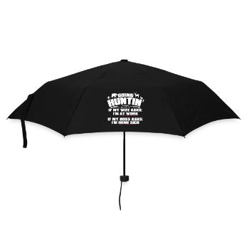 Going Hunting - Umbrella (small) - black - Front