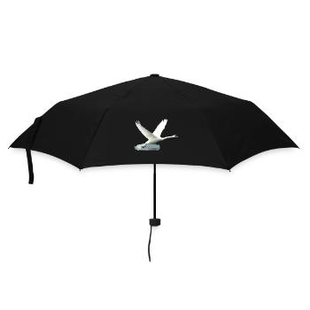 Here it's ready for take off - Umbrella (small) - black - Front