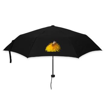 Bees are important pollinators and make honey - Umbrella (small) - black - Front