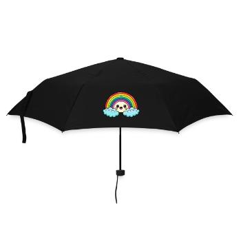 Sweet Rainbow - Umbrella (small) - black - Front