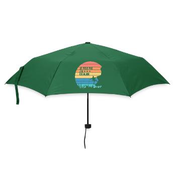 Je Peux Pas J'ai Escalade - Parapluie standard - vert bouteille - Devant