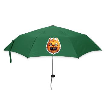 Halloween Monsters - Umbrella (small) - bottlegreen - Front