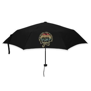 46th birthday September 1979 - 46 years old - Umbrella (small) - black - Front