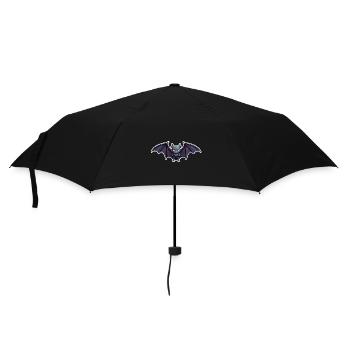 Bat / Vampire / Dracula / Animal / Halloween - Umbrella (small) - black - Front