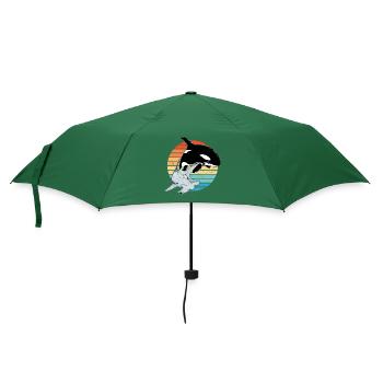 Orque requin-marteau - Parapluie standard - vert bouteille - Devant
