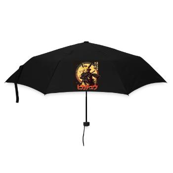 JAPAN CHARACTER ILLUSTRATION - Umbrella (small) - black - Front