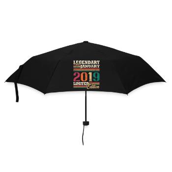 Legendary January 2019 Limited Edition - Umbrella (small) - black - Front
