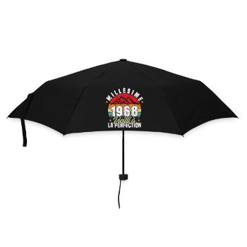 Millésime 1968, Cadeau D'anniversaire Vintage 1968 - Parapluie standard - noir - Devant
