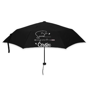 Je vais être cousin - Parapluie standard - noir - Devant
