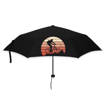 Radfahren Mann Frau - Divert Sportrad - Regenschirm (klein) - Schwarz - Vorne