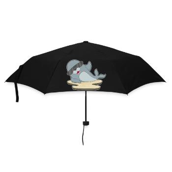 Lunettes de soleil Seal - Parapluie standard - noir - Devant