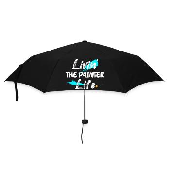 Livin' The Painter Life Profession Job - Umbrella (small) - black - Front