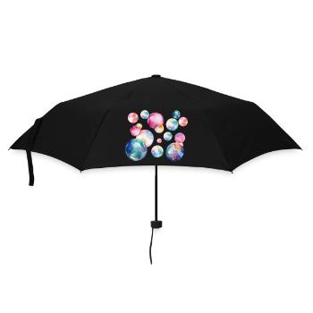 Bulles de rêve - Parapluie standard - noir - Devant