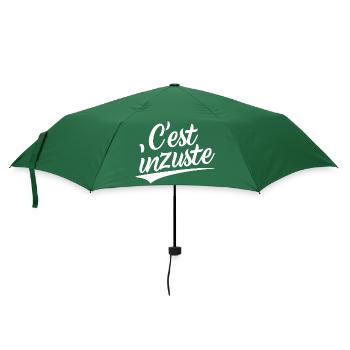 C'est inzuste - Parapluie standard - vert bouteille - Devant
