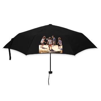 Children develop social skills - Umbrella (small) - black - Front