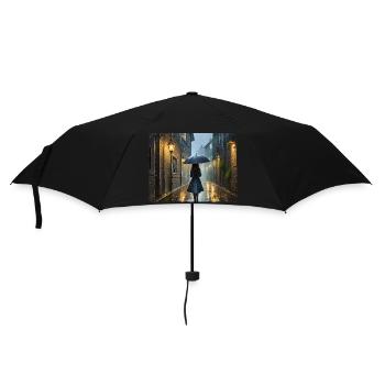 Marcher sous la pluie - Parapluie standard - noir - Devant