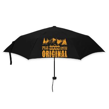 Birthday Gift 2022 - 2022 - Umbrella (small) - black - Front