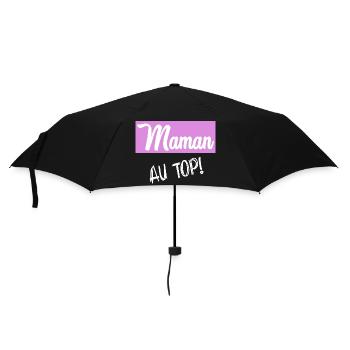 MAMAN. FÊTE DES MÈRES - Parapluie standard - noir - Devant