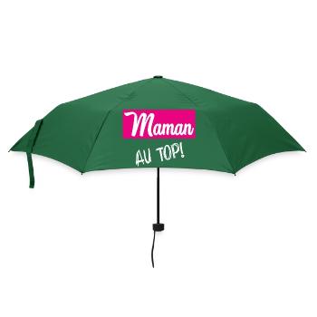 BONNE FÊTE MAMAN. MAMAN - Parapluie standard - vert bouteille - Devant