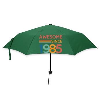Awesome since 1985 - Umbrella (small) - bottlegreen - Front