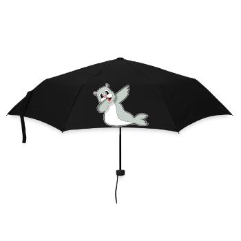 Danse hip-hop Seal - Parapluie standard - noir - Devant