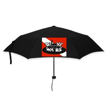 Tauchen Tauchsport Cressi Scuba Mares Diving Sport - Regenschirm (klein) - Schwarz - Vorne