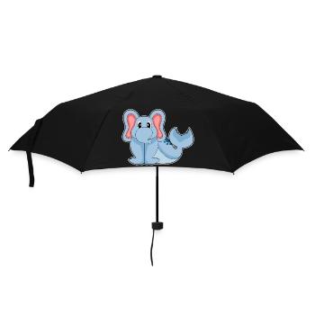 Elephant Seal - Umbrella (small) - black - Front