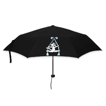 Aerial Cat Silks - Umbrella (small) - black - Front