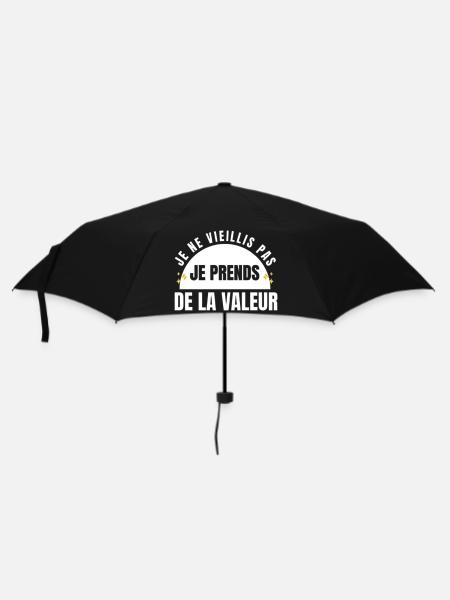 I don't get old, I increase in value - Umbrella (small) - black