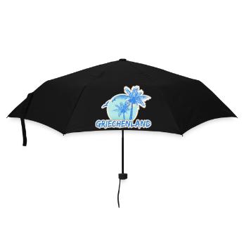 Holidays Greece - Umbrella (small) - black - Front
