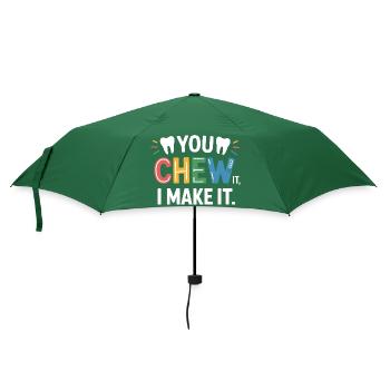 Céramique dentaire Technicien Art - Parapluie standard - vert bouteille - Devant