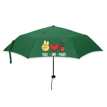 Garden & Plant Lovers Gifts - Umbrella (small) - bottlegreen - Front