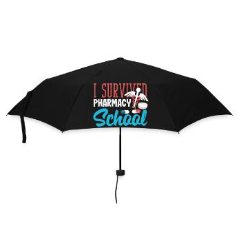 Pharmacien Technicien Pharmaceutique - Parapluie standard - noir - Devant