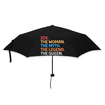 Zoe la Femme Le Mythe La Légende La Reine - Parapluie standard - noir - Devant