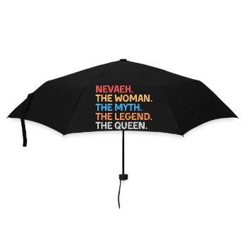 Nevaeh La Femme Le Mythe La Légende La Reine - Parapluie standard - noir - Devant