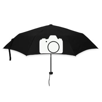 Camera Line Icon Design - Umbrella (small) - black - Front