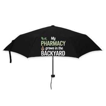 Zertifizierte Klinisch-Bio-Pharmakologie-Bekleidung - Regenschirm (klein) - Schwarz - Vorne
