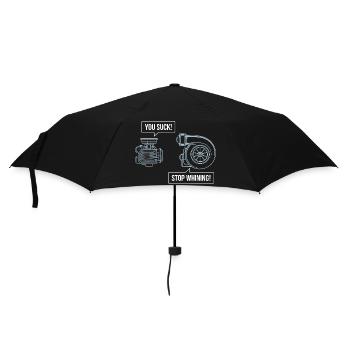 Auto You Suck Stop Whining Tuning Car Mechanic - Umbrella (small) - black - Front