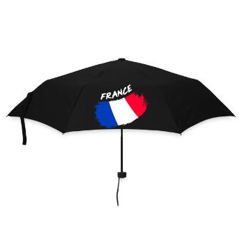 France, France, France, conception du drapeau français - Parapluie standard - noir - Devant
