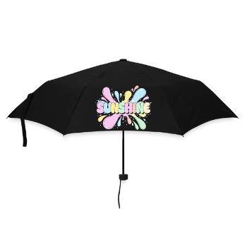Sunshine Splash - Parapluie standard - noir - Devant