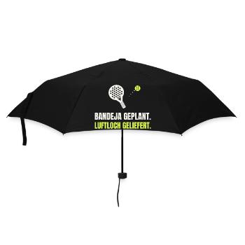 Padel Bandeja geplant, Luftloch geliefert - Regenschirm (klein) - Schwarz - Vorne