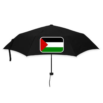 Free palestine - Umbrella (small) - black - Front