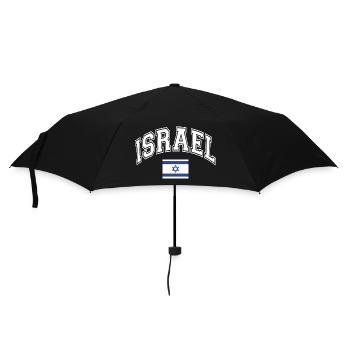 Israel Flag - Umbrella (small) - black - Front