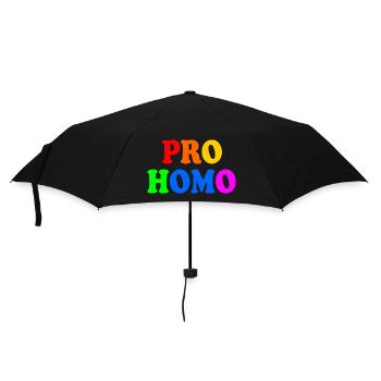 Pro homo - Parapluie standard - noir - Devant