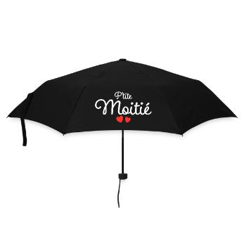 Petite Moitié Humour Surnom Affectueux Femme - Parapluie standard - noir - Devant