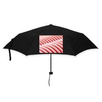 fuck the tube 2 1 copy - Umbrella (small) - black - Front